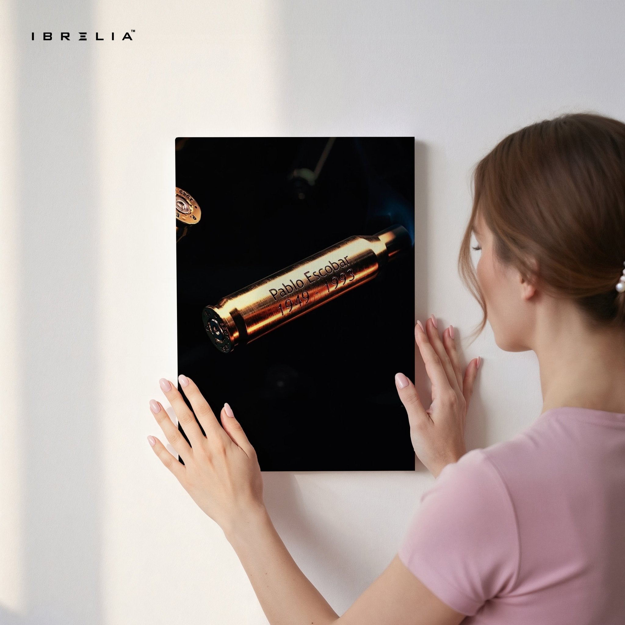 Pablo Escobar Bullet Shell Wall Frame | 4K Ultra Wrap Frame Wall Art in Pakistan | IBRELIA™ - IBRELIA