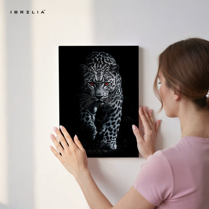 Red - Eyed Leopard Wall Frame | 4K Ultra Wrap Frame Wall Art in Pakistan | IBRELIA™ - IBRELIA
