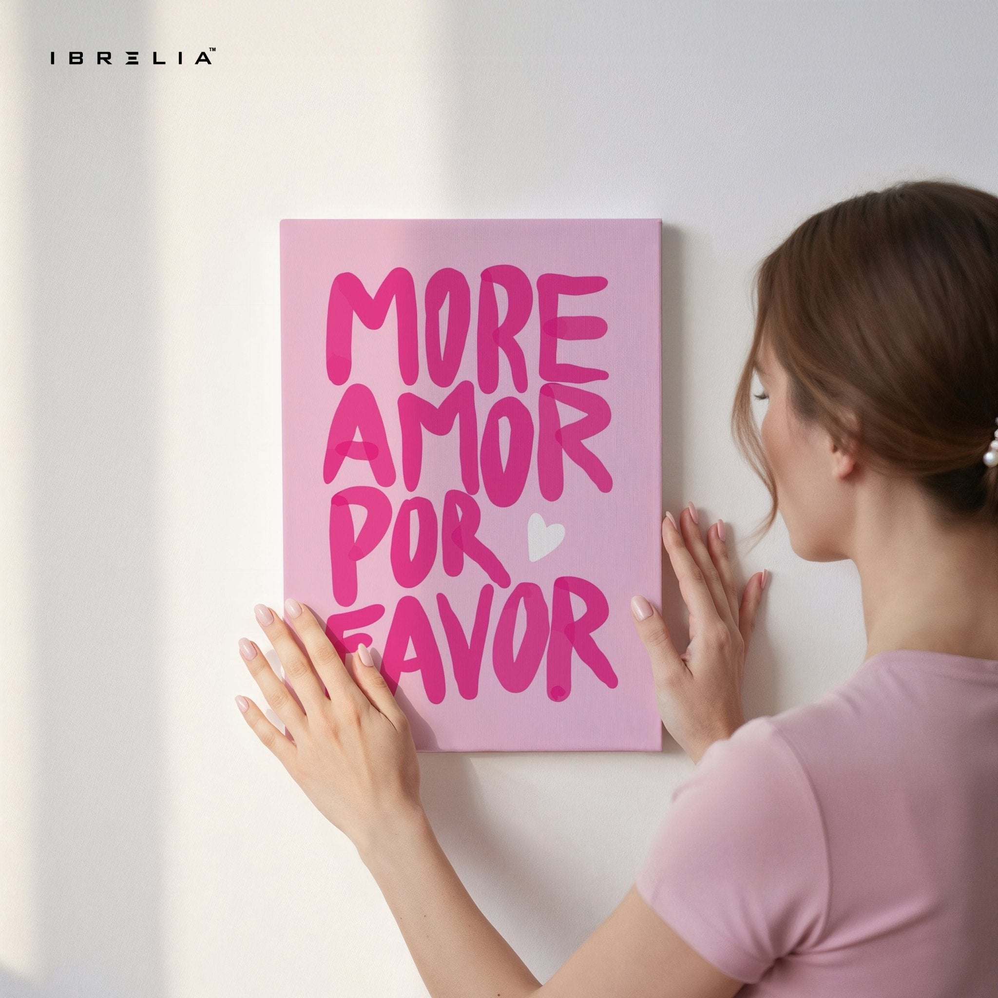 More Amor Por Favor Wall Frame | 4K Ultra Wrap Frame Wall Art in Pakistan | IBRELIA™