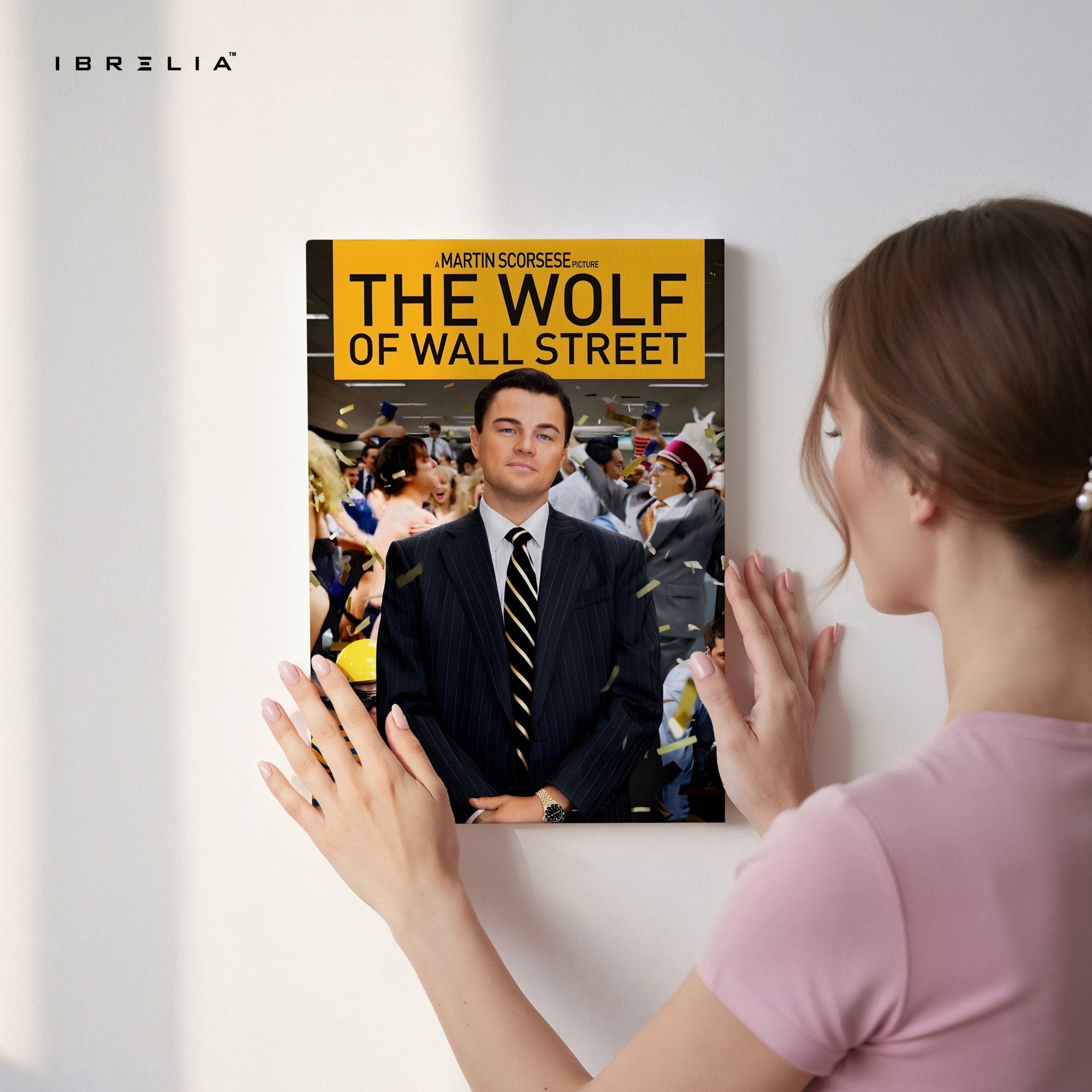 The Wolf of Wall Street Wall Frame | 4K Ultra Wrap Frame Wall Art in Pakistan | IBRELIA™ - IBRELIA