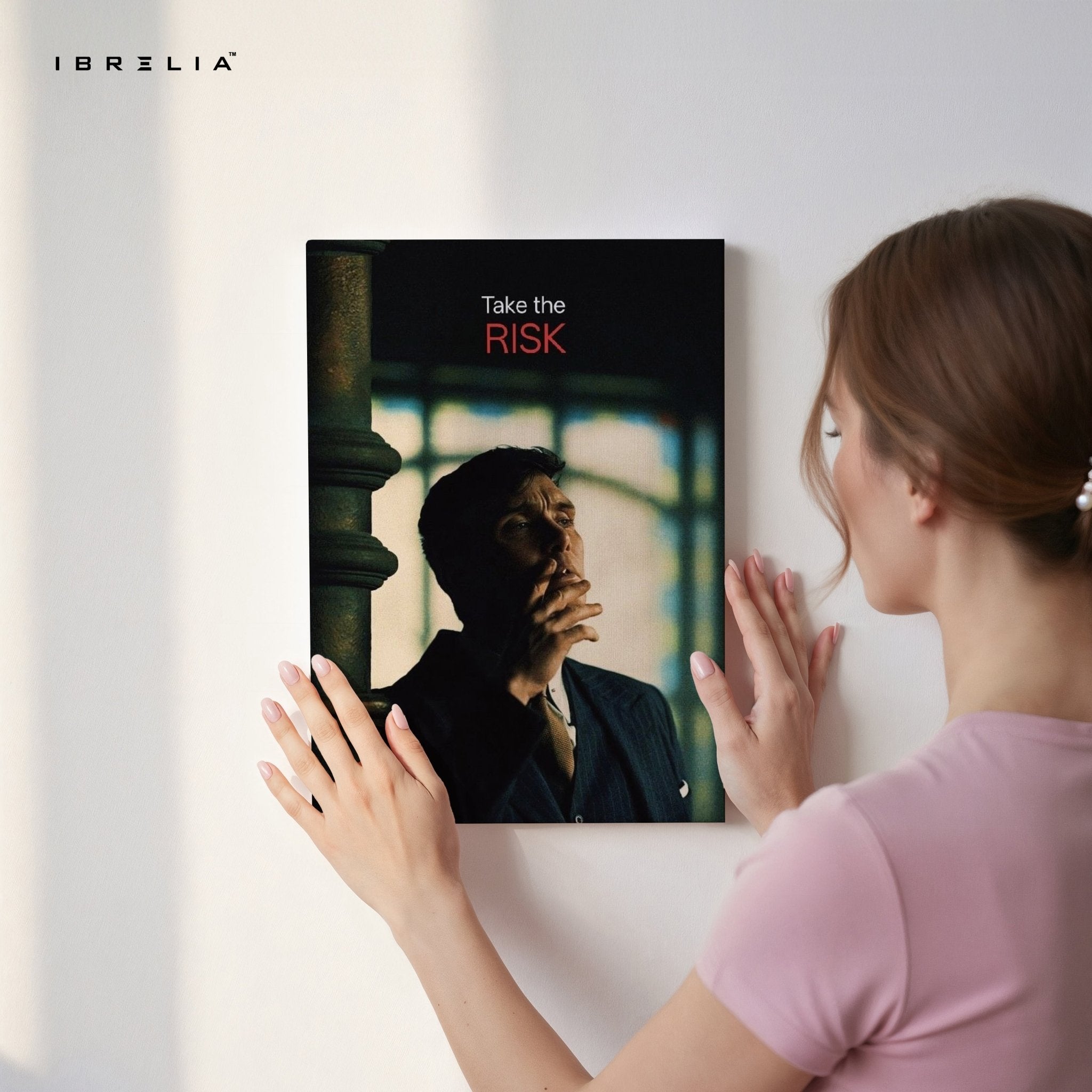 Take The Risk Wall Frame | 4K Ultra Wrap Frame Wall Art in Pakistan | IBRELIA™ - IBRELIA