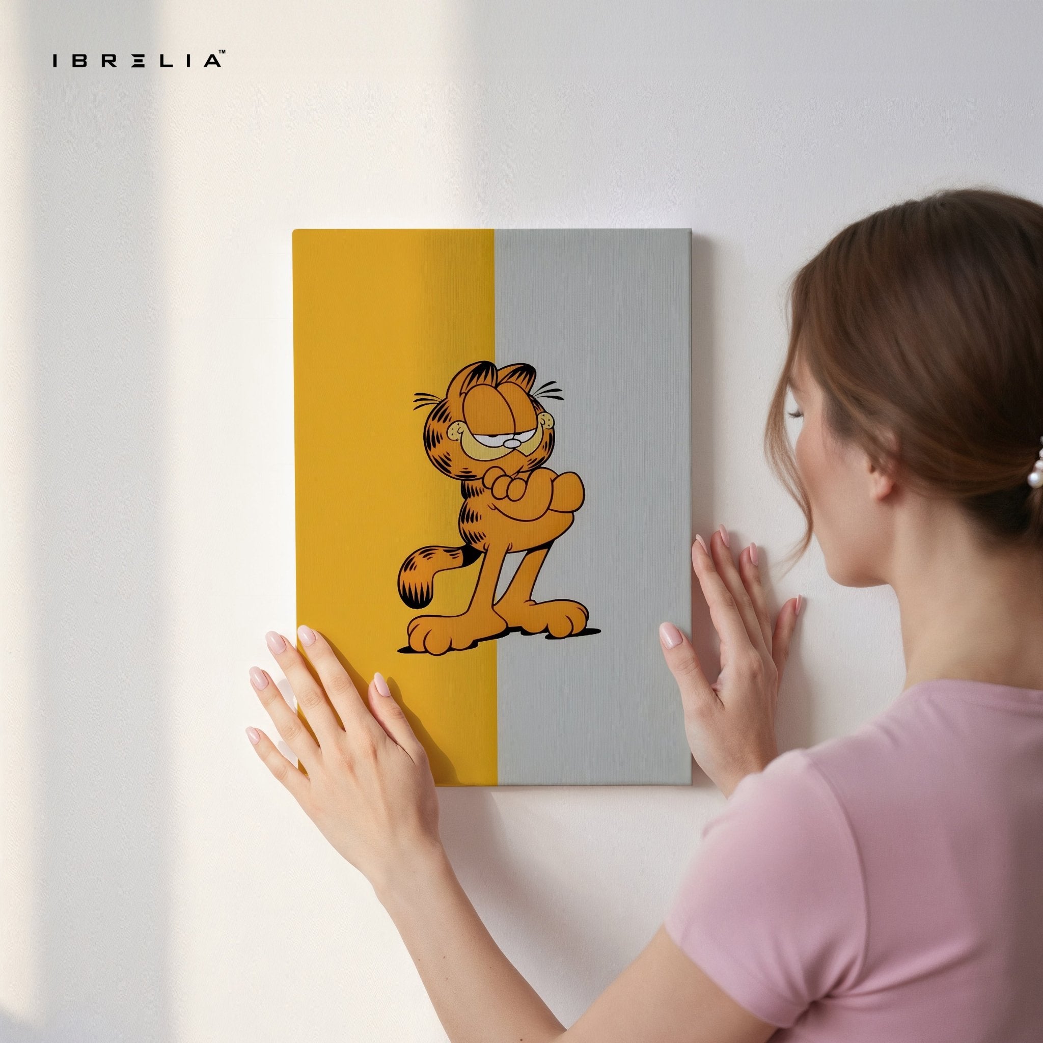 Garfield Minimalist Wall Frame | 4K Ultra Wrap Frame Wall Art in Pakistan | IBRELIA™ - IBRELIA