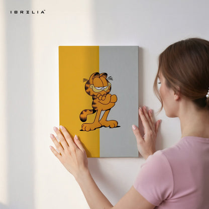 Garfield Minimalist Wall Frame | 4K Ultra Wrap Frame Wall Art in Pakistan | IBRELIA™ - IBRELIA