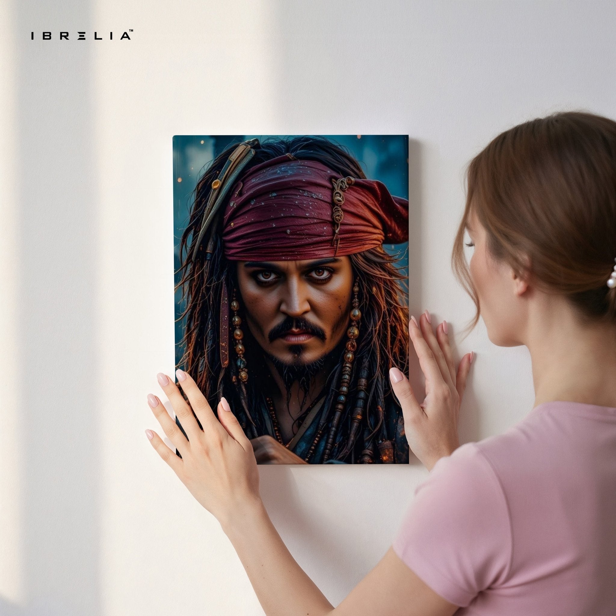 Captain Pirate Wall Frame | 4K Ultra Wrap Frame Wall Art in Pakistan | IBRELIA™ - IBRELIA