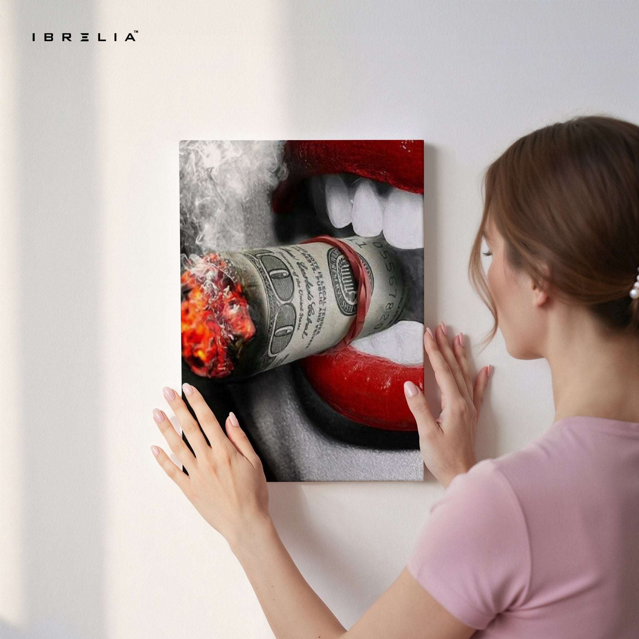 Burning Desire Wall Frame | 4K Ultra Wrap Frame Wall Art in Pakistan | IBRELIA™ - IBRELIA