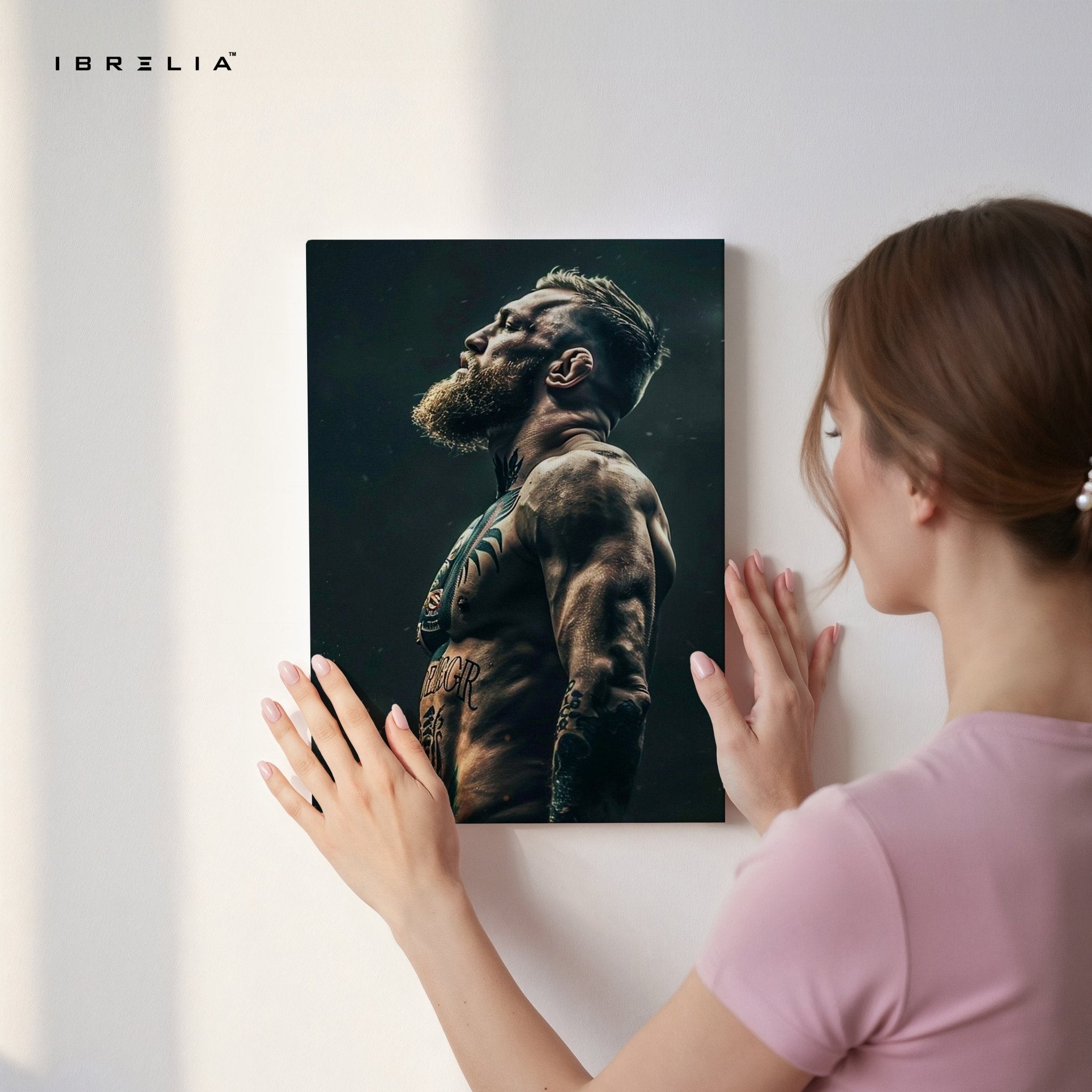 The Fighter’s Spirit Wall Frame | 4K Ultra Wrap Frame Wall Art in Pakistan | IBRELIA™ - IBRELIA