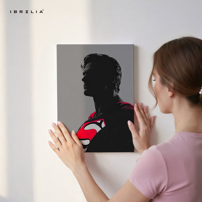 Superman Silhouette Wall Frame | 4K Ultra Wrap Frame Wall Art in Pakistan | IBRELIA™ - IBRELIA