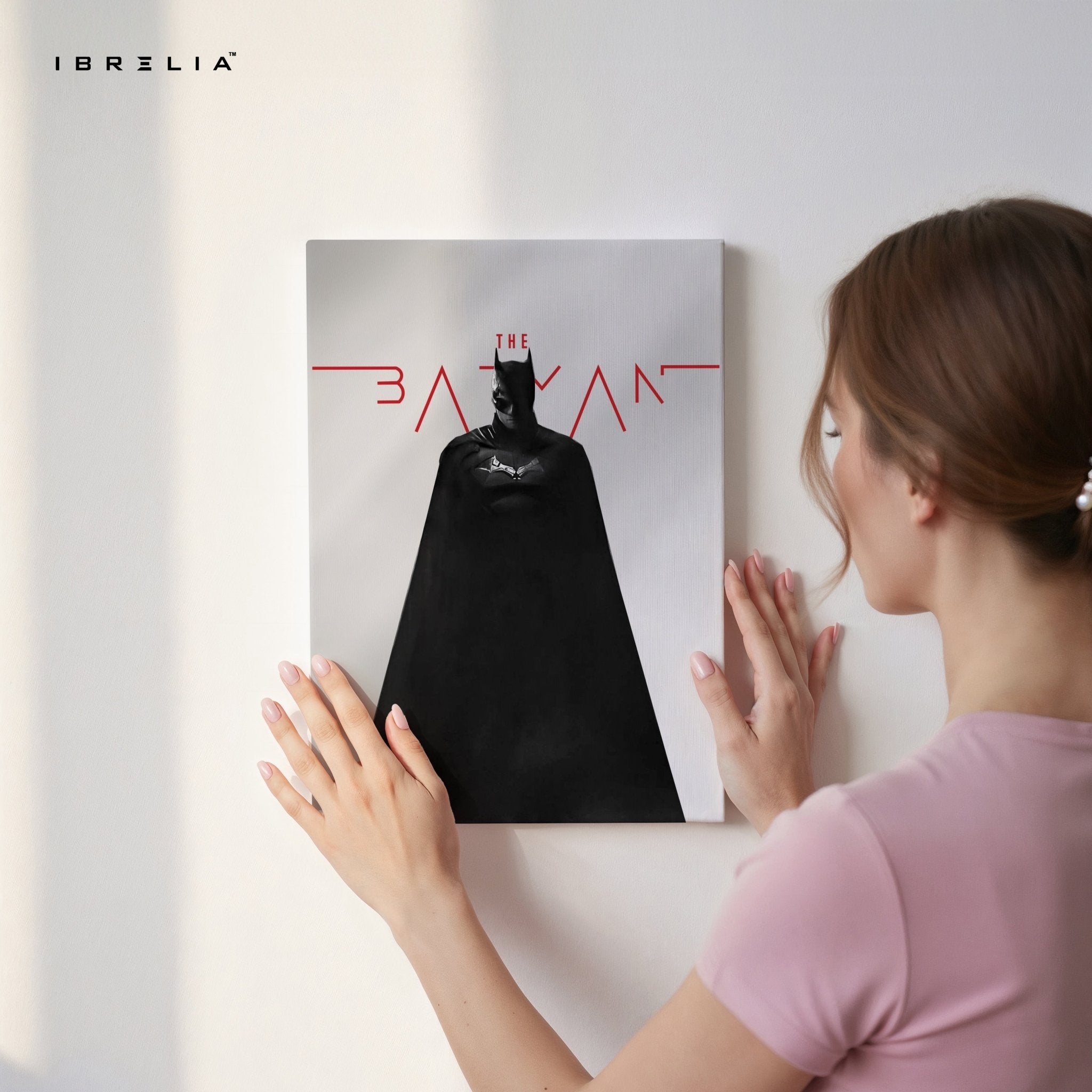 The Batman Minimal Noir Wall Frame | 4K Ultra Wrap Frame Wall Art in Pakistan | IBRELIA™ - IBRELIA