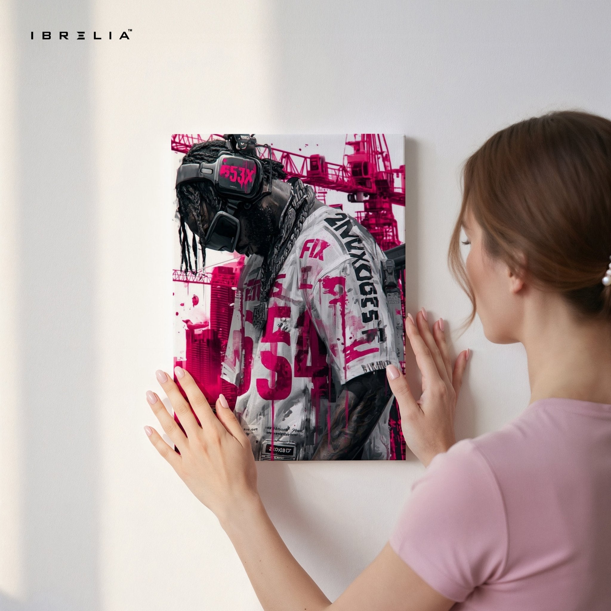 Urban Drip Wall Frame | Streetwear Graffiti Art | 4K Ultra Wrap Frame Wall Art in Pakistan | IBRELIA™ - IBRELIA