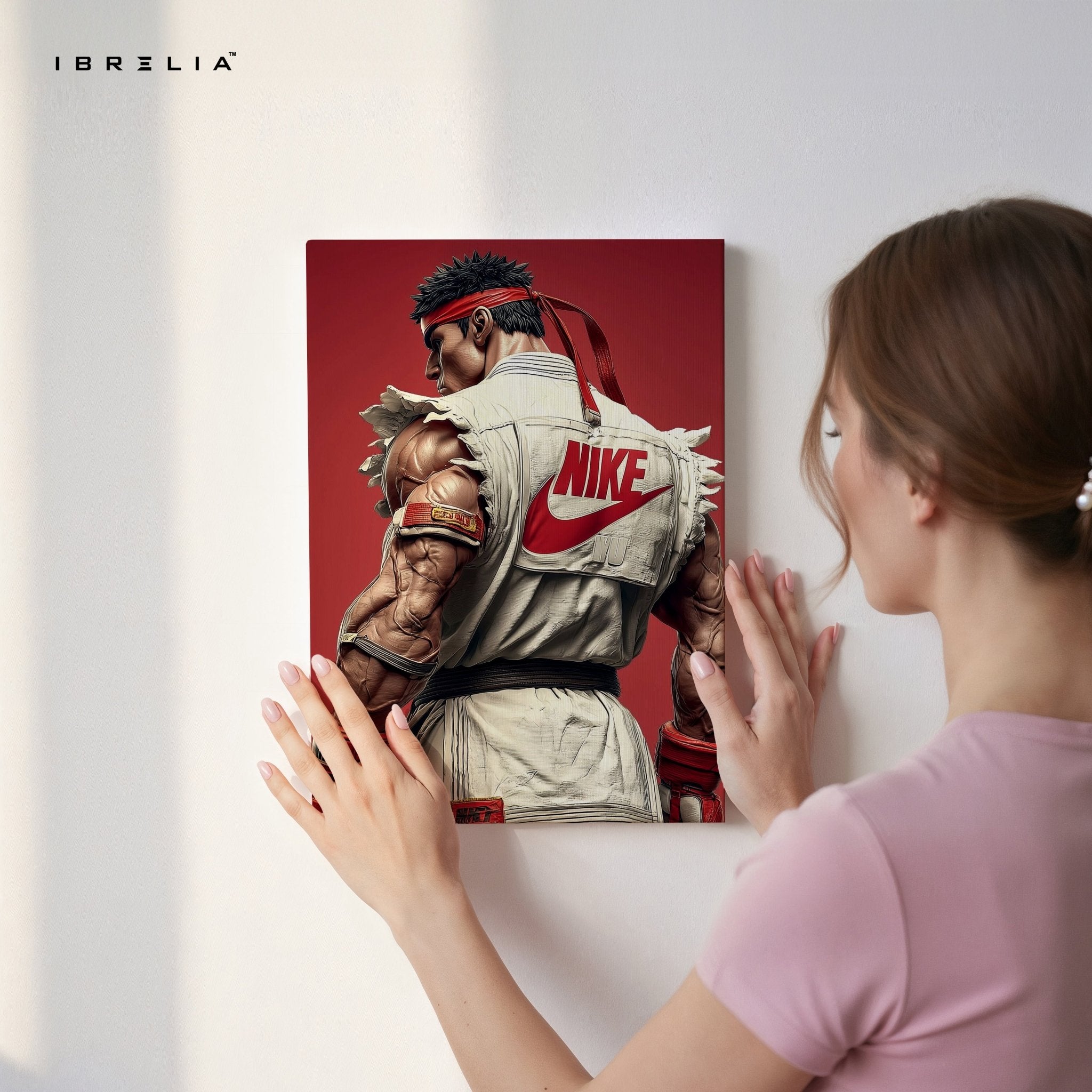 Nike Fighter Wall Frame | 4K Ultra Wrap Frame Wall Art in Pakistan | IBRELIA™ - IBRELIA