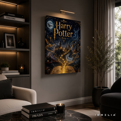 Harry Potter Era Wall Art – Hogwarts Magical World Premium Wrapped MDF Wall Decor | IBRELIA™