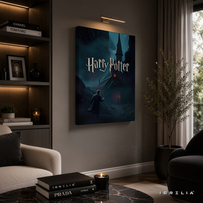 Harry Potter Dark Castle Wall Art – Premium Wrapped MDF Wall Decor | IBRELIA™