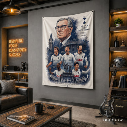 Jürgen Klopp Liverpool Legend Wall Tapestry | Premium Heavyweight Jute Fabric Wall Hanging (Copy)