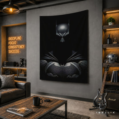 Batman Dark Knight Portrait Wall Tapestry – Premium Superhero Wall Hanging & Home Decor in Pakistan