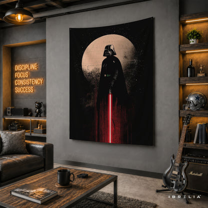 Darth Vader Death Star Wall Tapestry – Star Wars Sith Lord Sci-Fi Wall Hanging