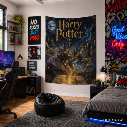 Harry Potter Magical Hogwarts Wall Tapestry – Premium Fantasy Wall Hanging & Home Decor in Pakistan