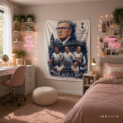 Jürgen Klopp Liverpool Legend Wall Tapestry | Premium Heavyweight Jute Fabric Wall Hanging (Copy)