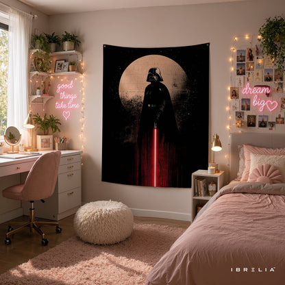 Darth Vader Death Star Wall Tapestry – Star Wars Sith Lord Sci-Fi Wall Hanging