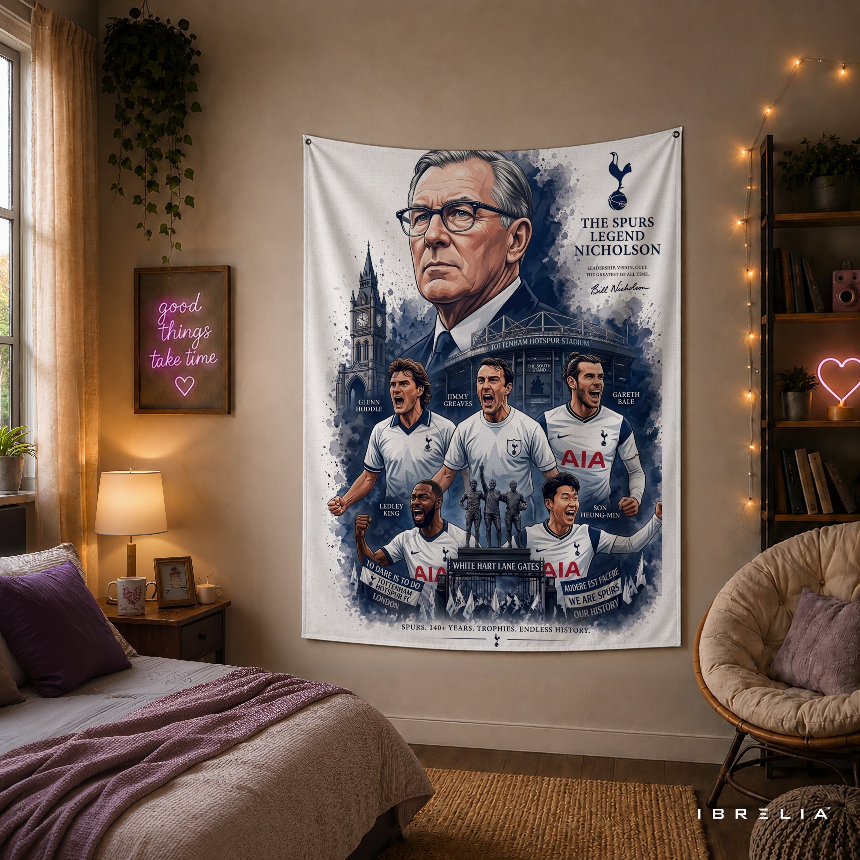 Jürgen Klopp Liverpool Legend Wall Tapestry | Premium Heavyweight Jute Fabric Wall Hanging (Copy)