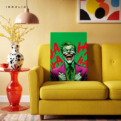 Joker Laughing Wall Frame | 4K Ultra Wrap Frame Wall Art in Pakistan | IBRELIA™ - IBRELIA