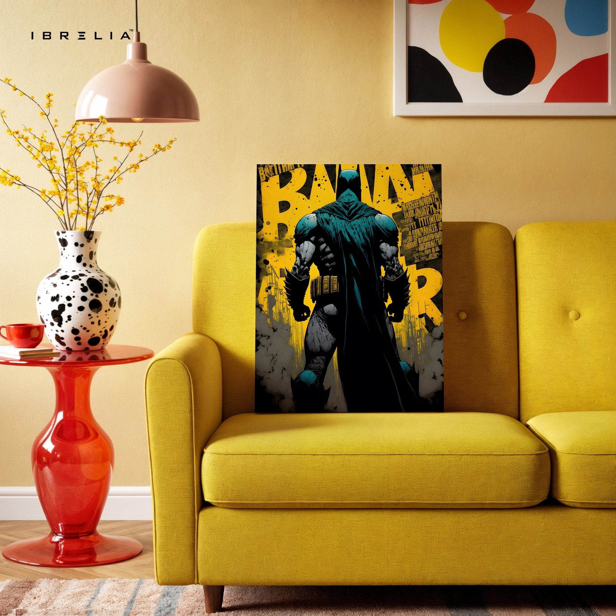 Batman Shadow Warrior Wall Frame | 4K Ultra Wrap Frame Wall Art in Pakistan | IBRELIA™ - IBRELIA