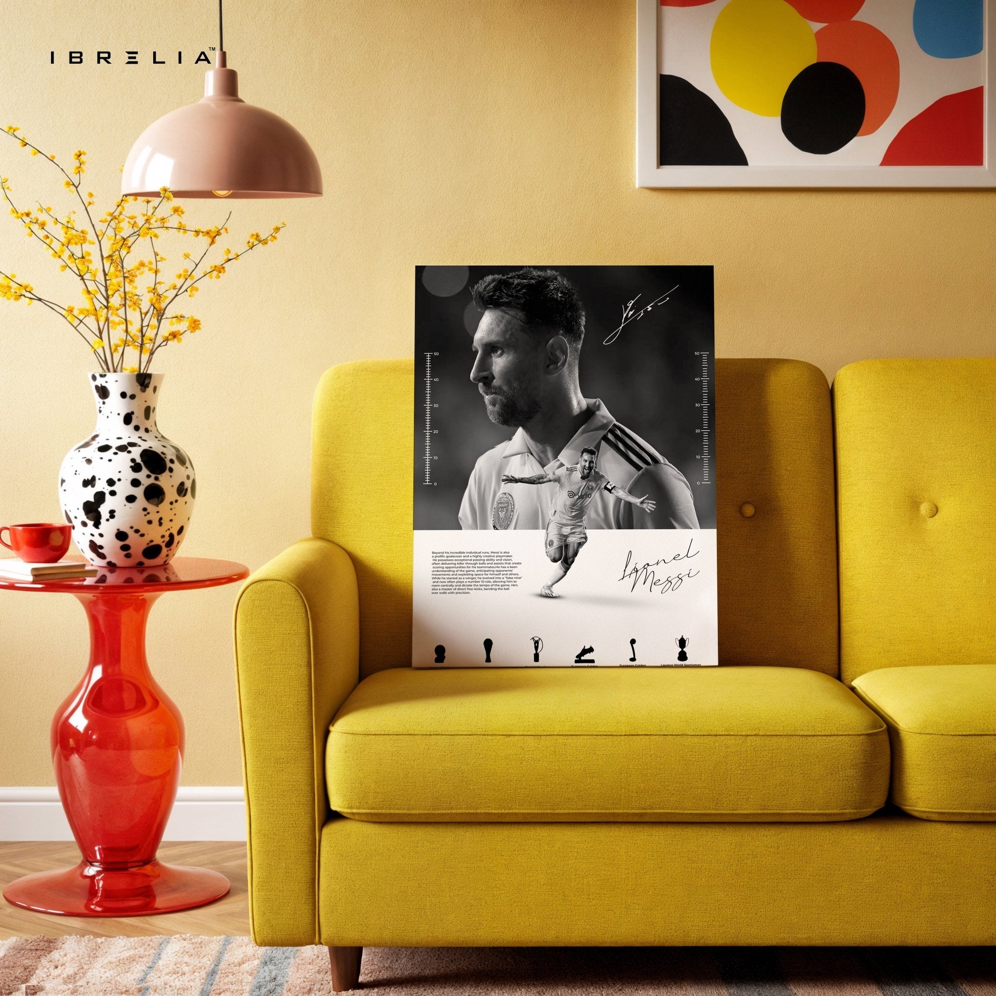 Lionel Messi – The Legend 4K Ultra Wrap Frame Wall Art in Pakistan | IBRELIA™ - IBRELIA