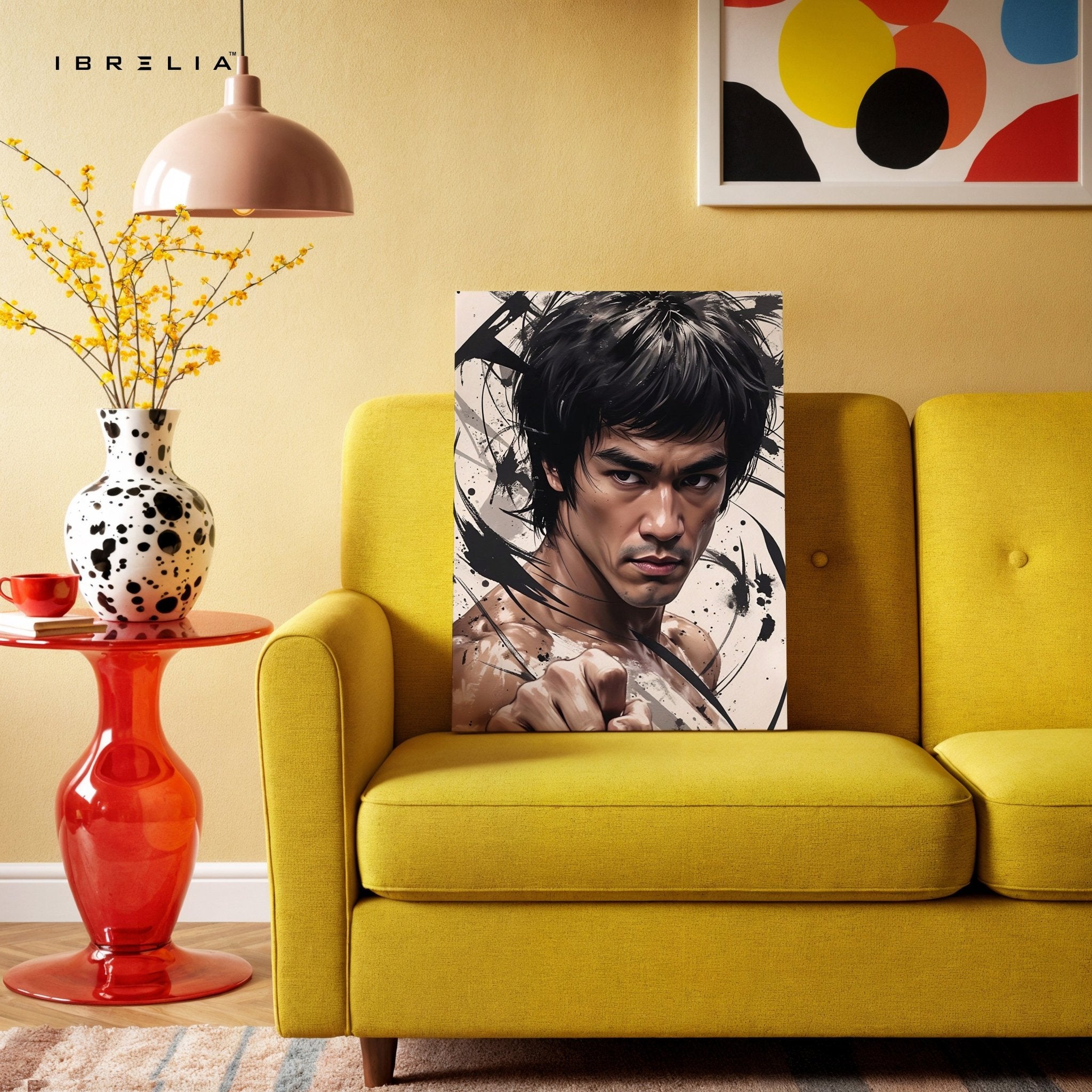 Bruce Lee Legacy Wall Frame | 4K Ultra Wrap Frame Wall Art in Pakistan | IBRELIA™ - IBRELIA
