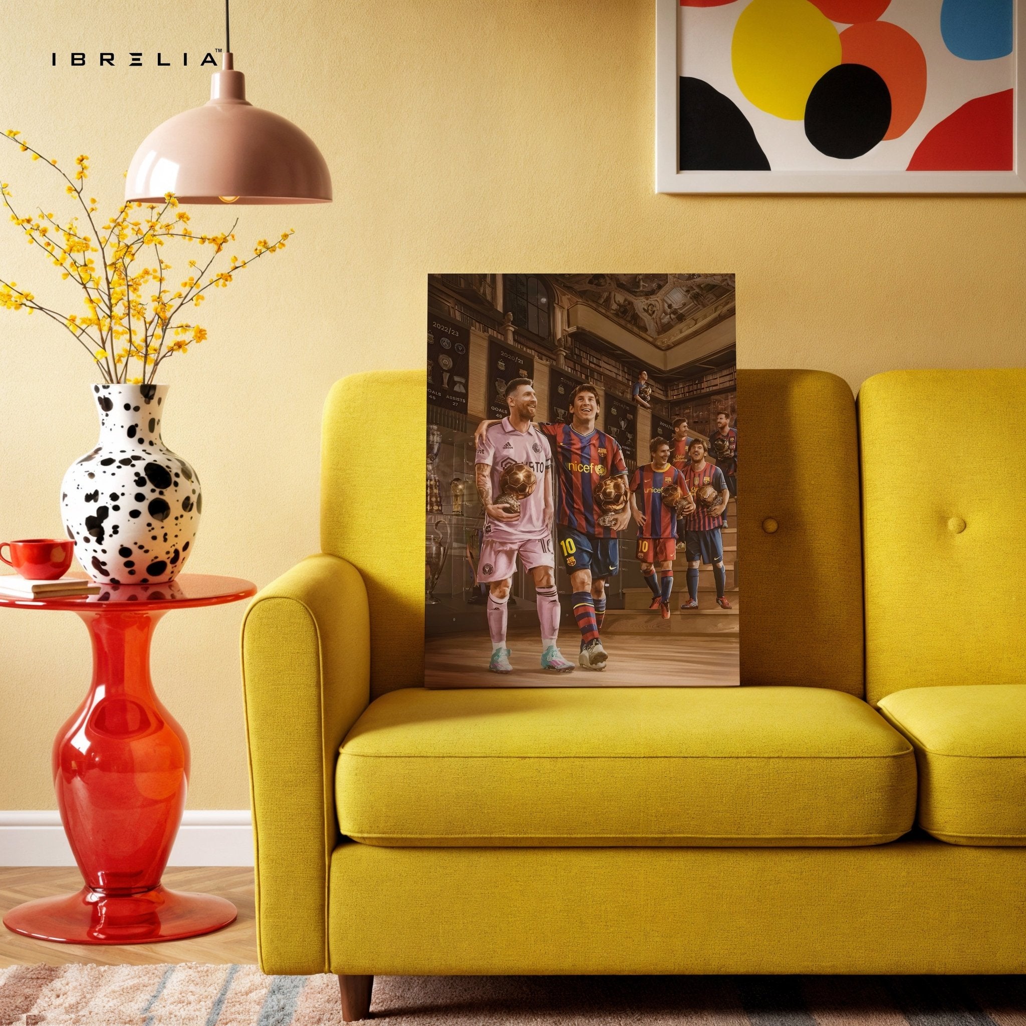 Lionel Messi Wall Art – Ballon d’Or Legacy Edition | IBRELIA™ - IBRELIA