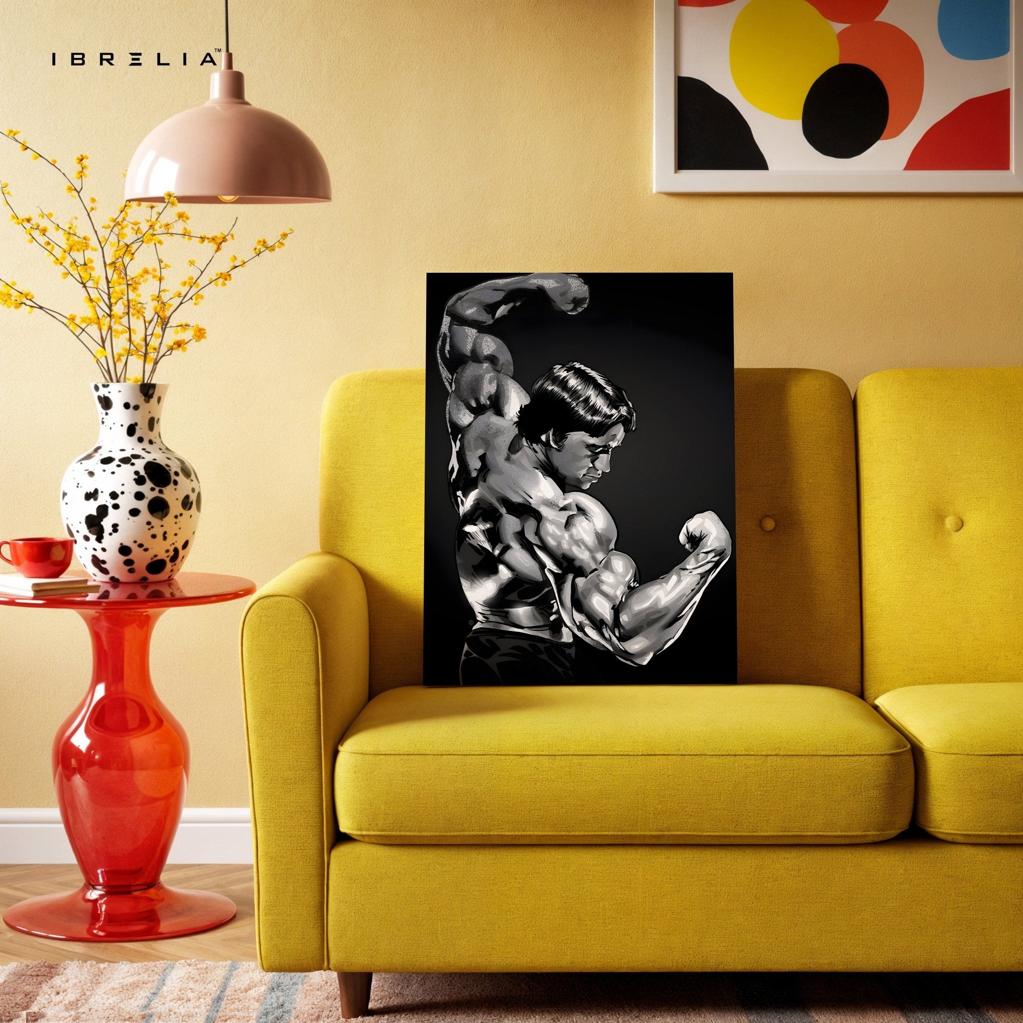 Arnold Schwarzenegger Bodybuilding Wall Art – Strength in Motion | IBRELIA™ - IBRELIA