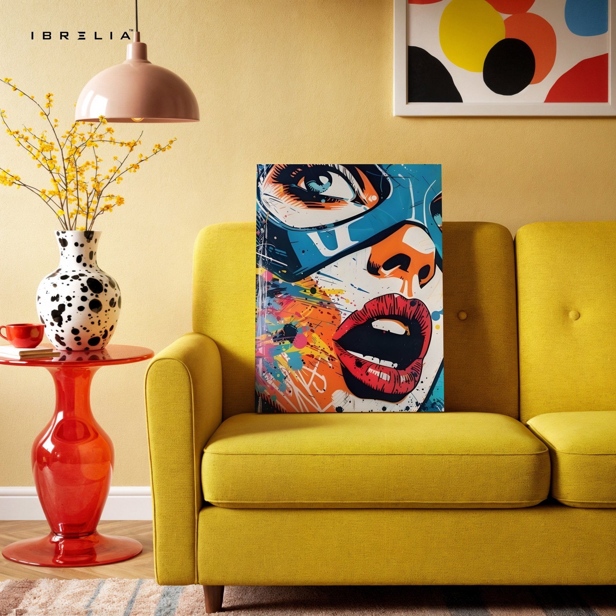 Captain America “Graffiti Pop” Wall Frame | 4K Ultra Wrap Frame Wall Art in Pakistan | IBRELIA™