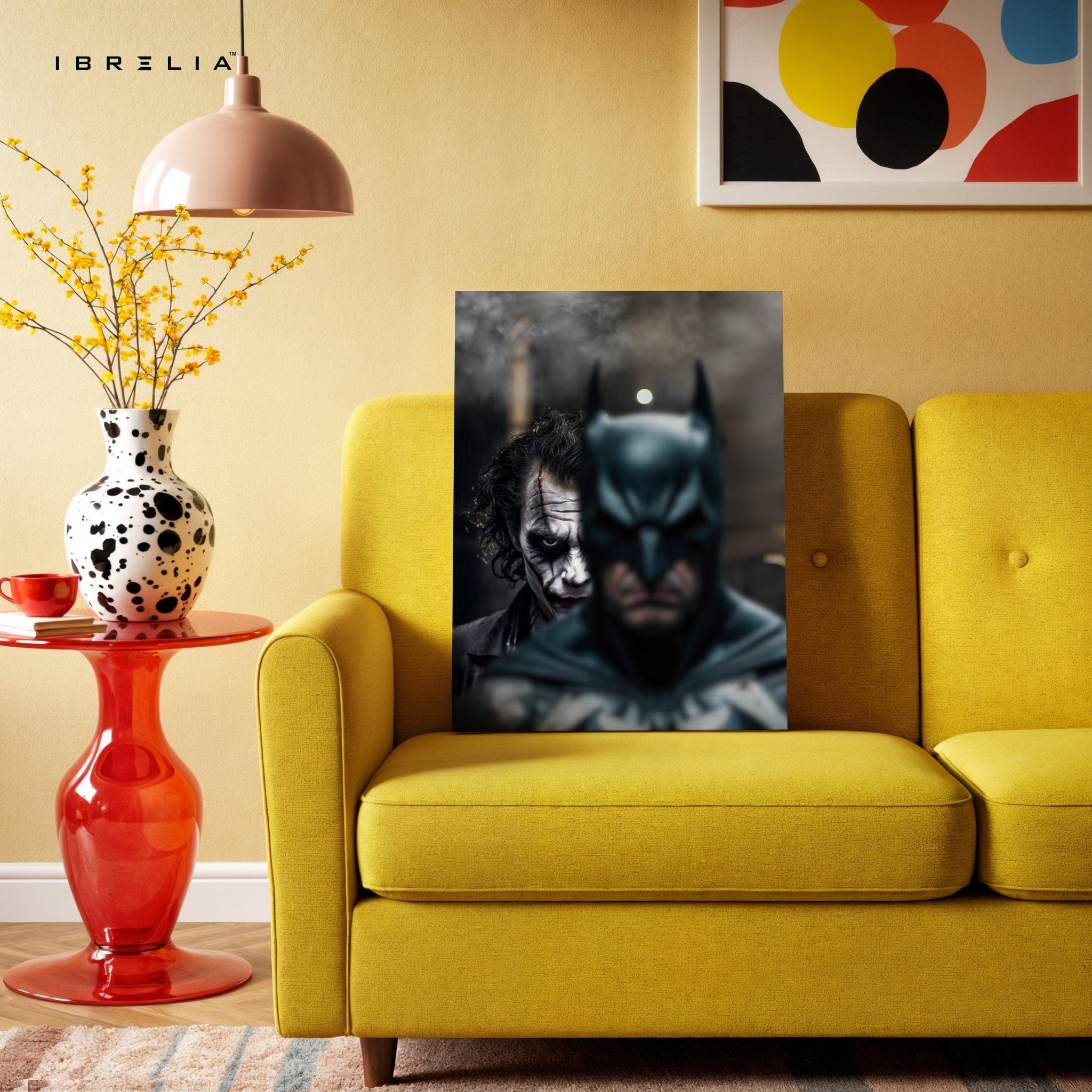 Batman vs Joker Wall Frame | 4K Ultra Wrap Frame Wall Art in Pakistan | IBRELIA™ - IBRELIA