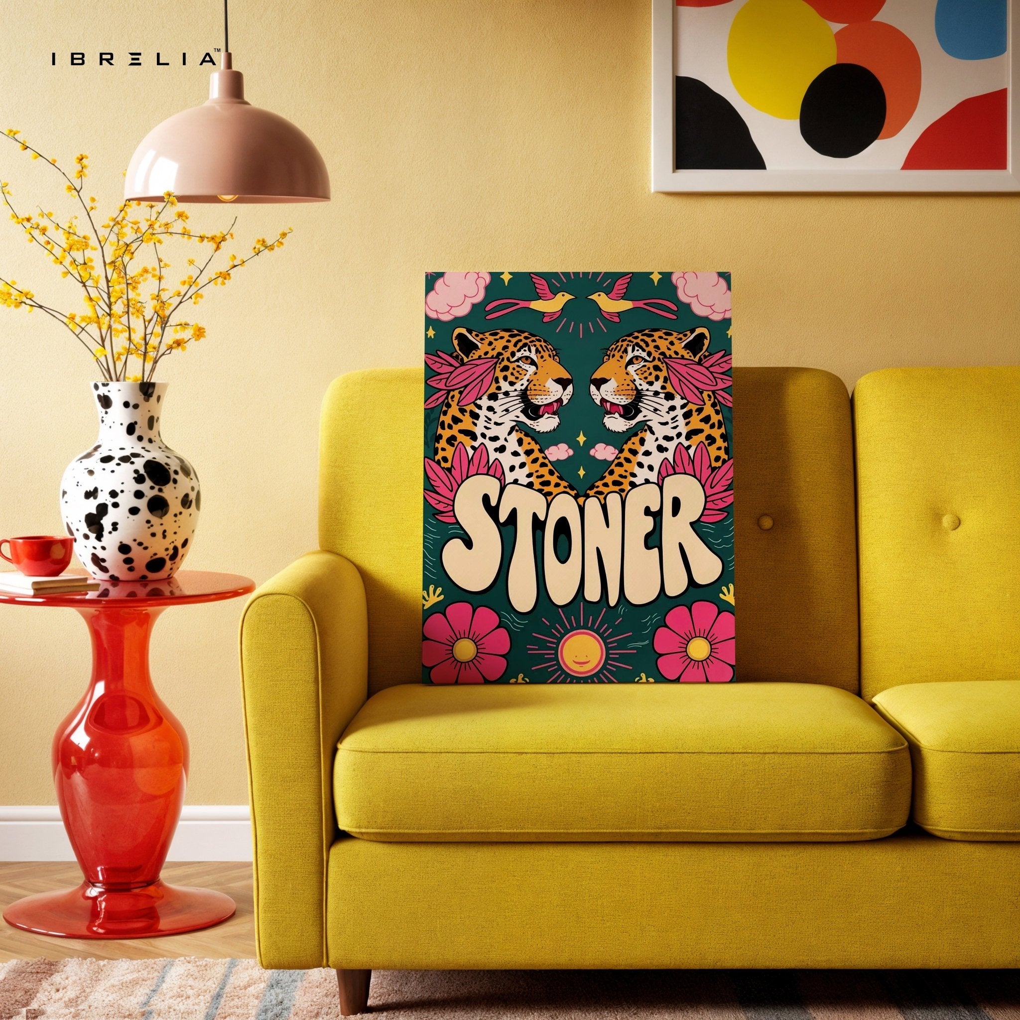 Stoner Jungle Vibes Wall Frame | 4K Ultra Wrap Frame Wall Art in Pakistan | IBRELIA™ - IBRELIA