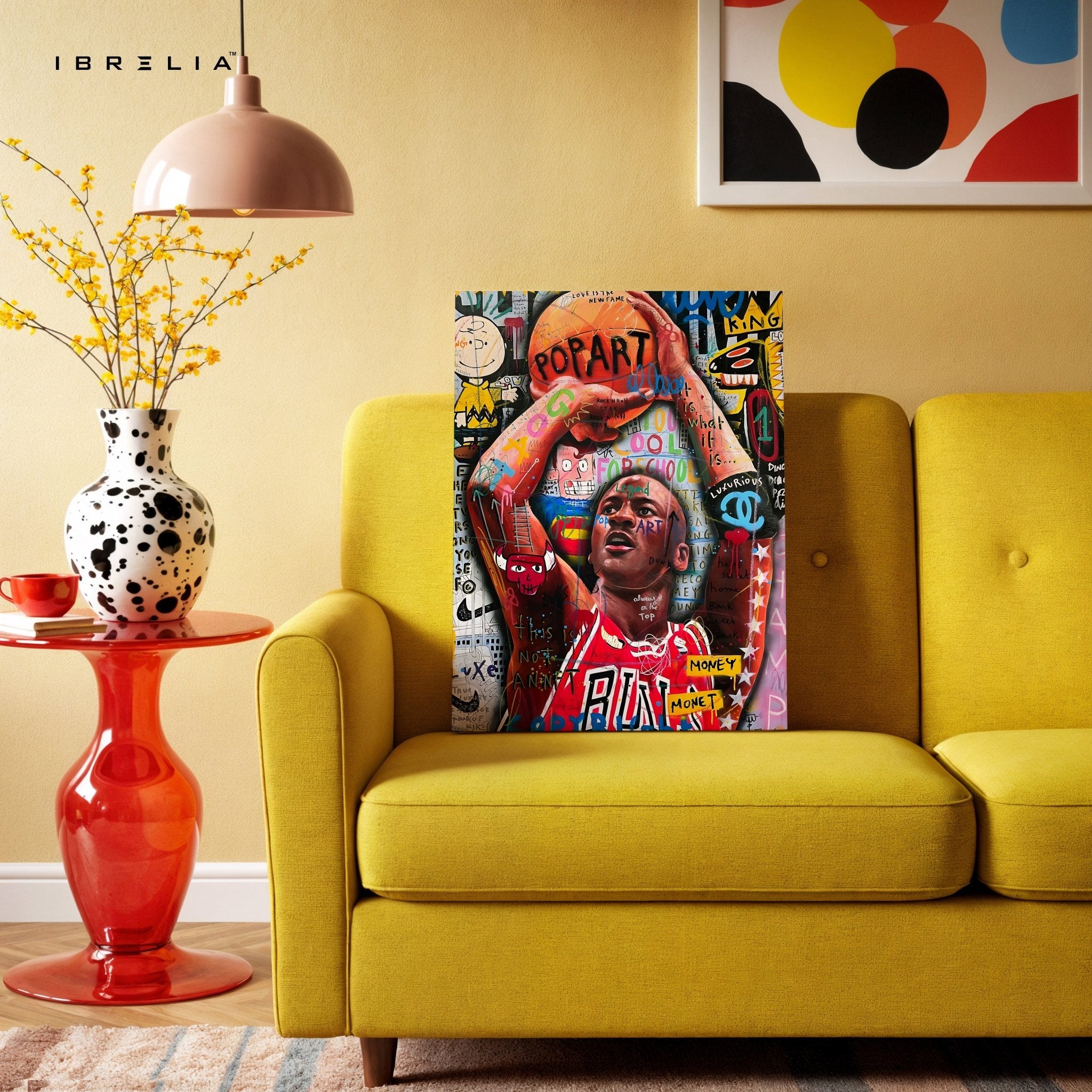Michael Jordan “Pop Art Legend” 4K Wall Art in Pakistan | IBRELIA™ - IBRELIA
