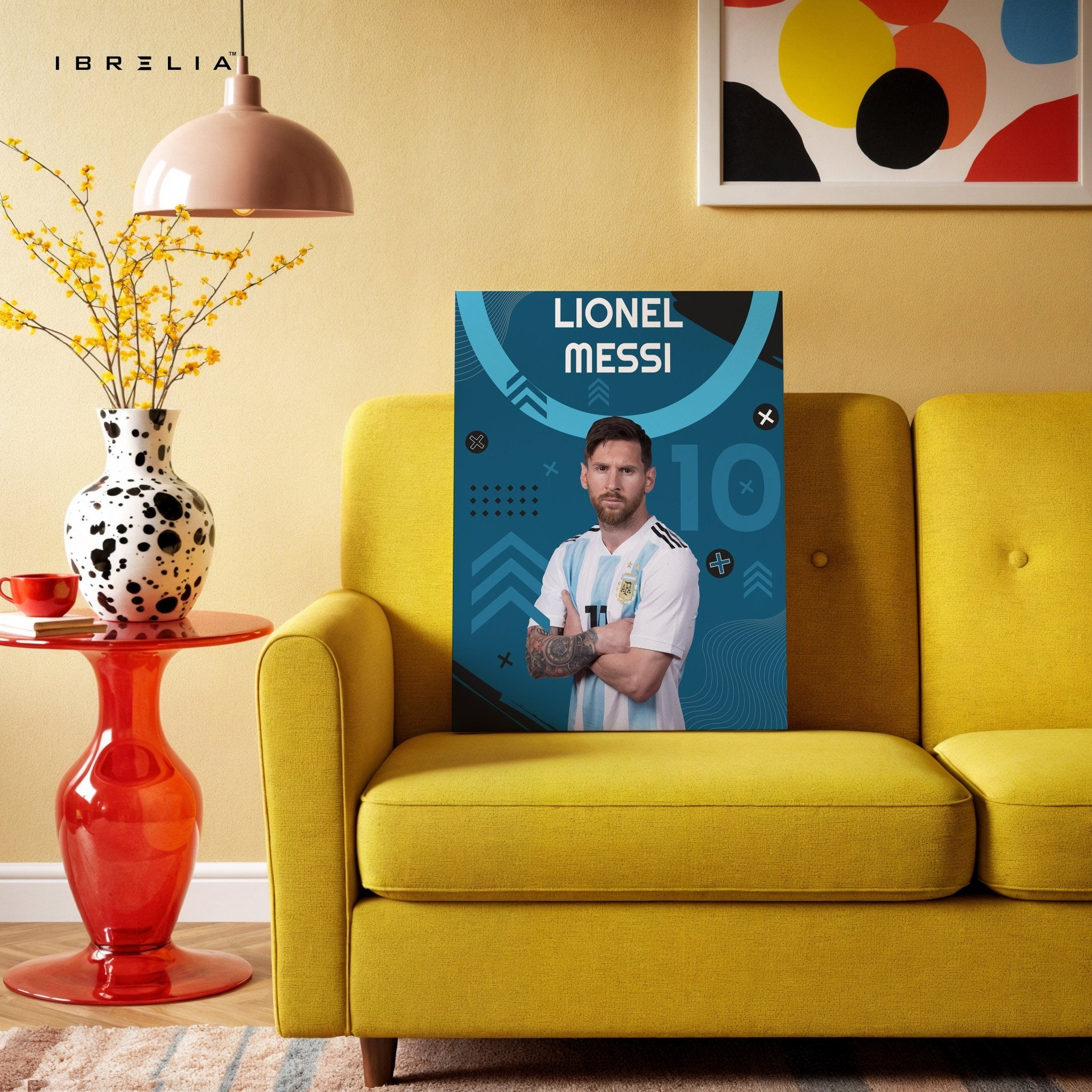 Lionel Messi Argentina Edition – 4K Ultra Wrap Frame Wall Art in Pakistan | IBRELIA™ - IBRELIA