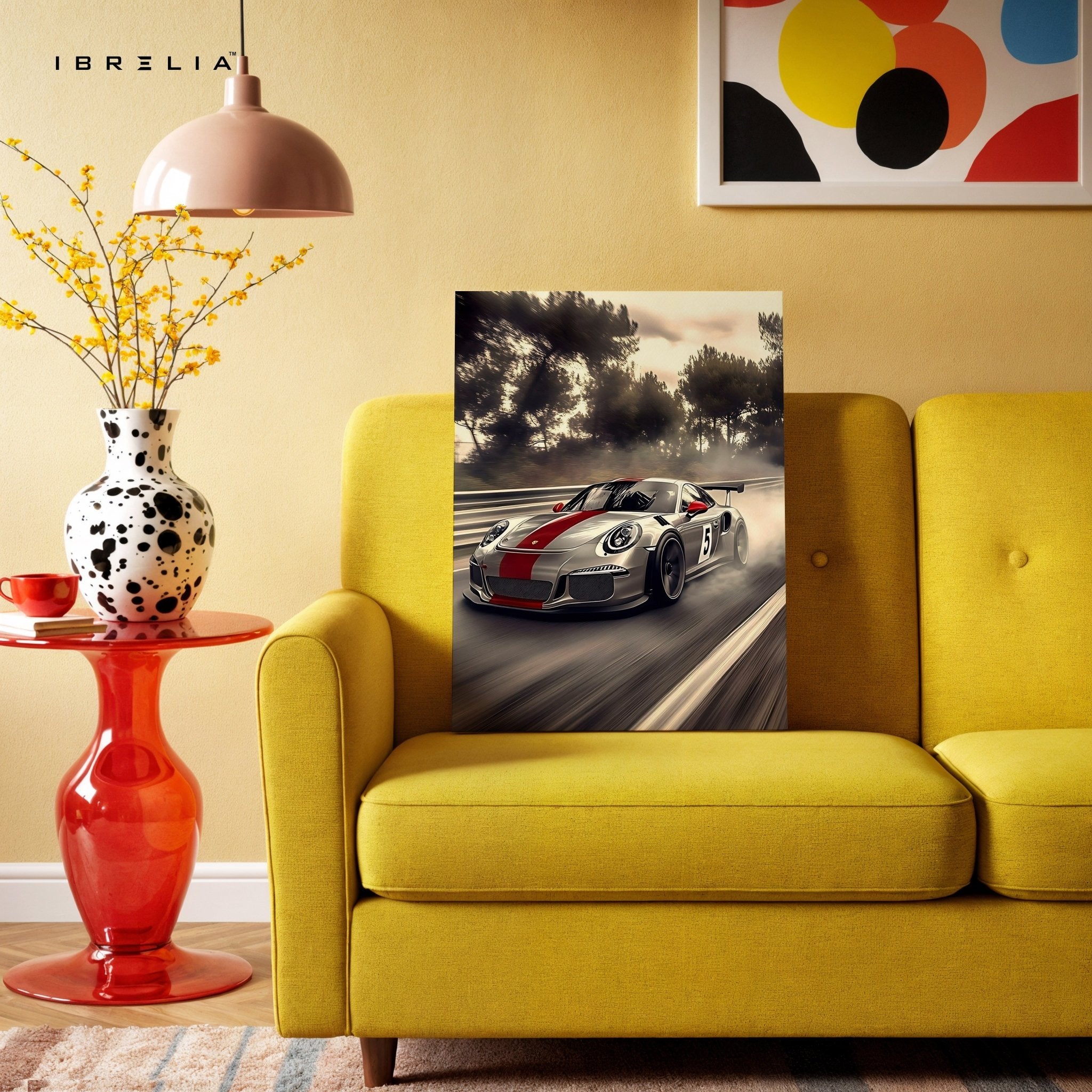Porsche GT3 RS Racing Edition – 4K Ultra Wrap Frame Wall Art in Pakistan | IBRELIA™ - IBRELIA