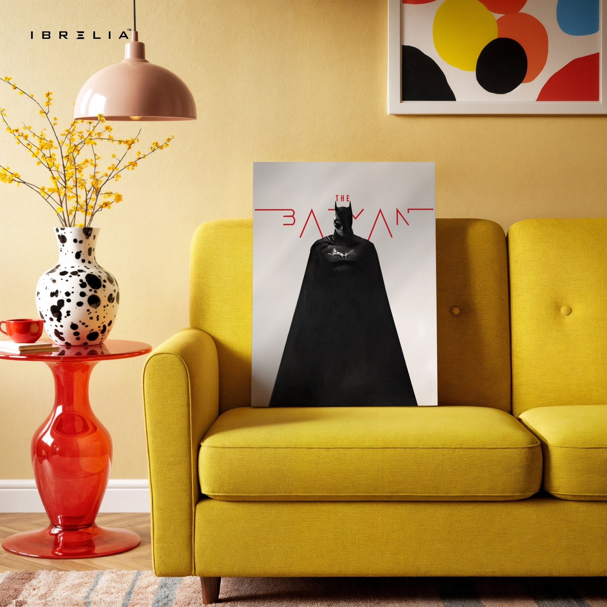 The Batman Minimal Noir Wall Frame | 4K Ultra Wrap Frame Wall Art in Pakistan | IBRELIA™ - IBRELIA