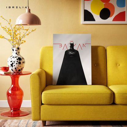 The Batman Minimal Noir Wall Frame | 4K Ultra Wrap Frame Wall Art in Pakistan | IBRELIA™ - IBRELIA