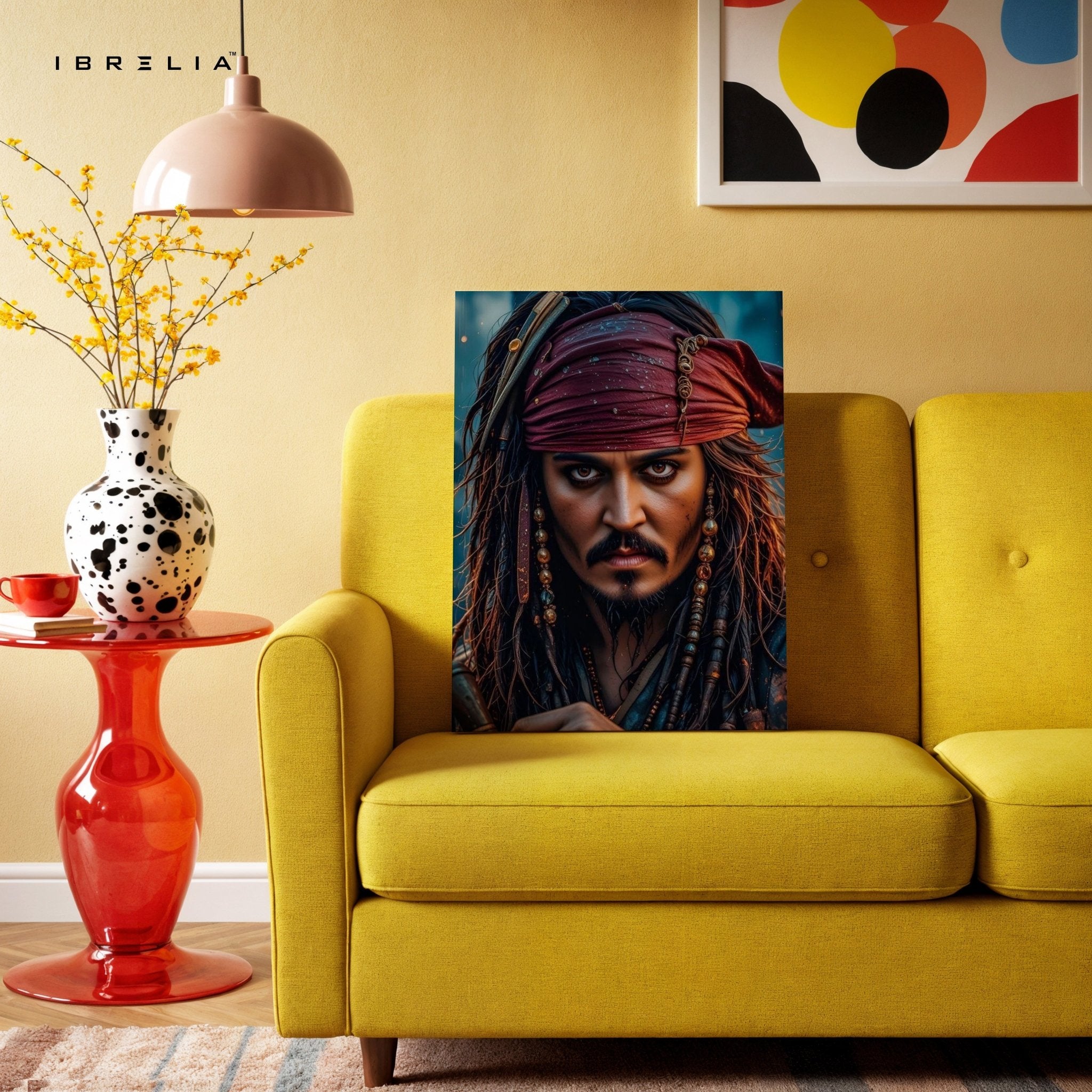 Captain Pirate Wall Frame | 4K Ultra Wrap Frame Wall Art in Pakistan | IBRELIA™ - IBRELIA