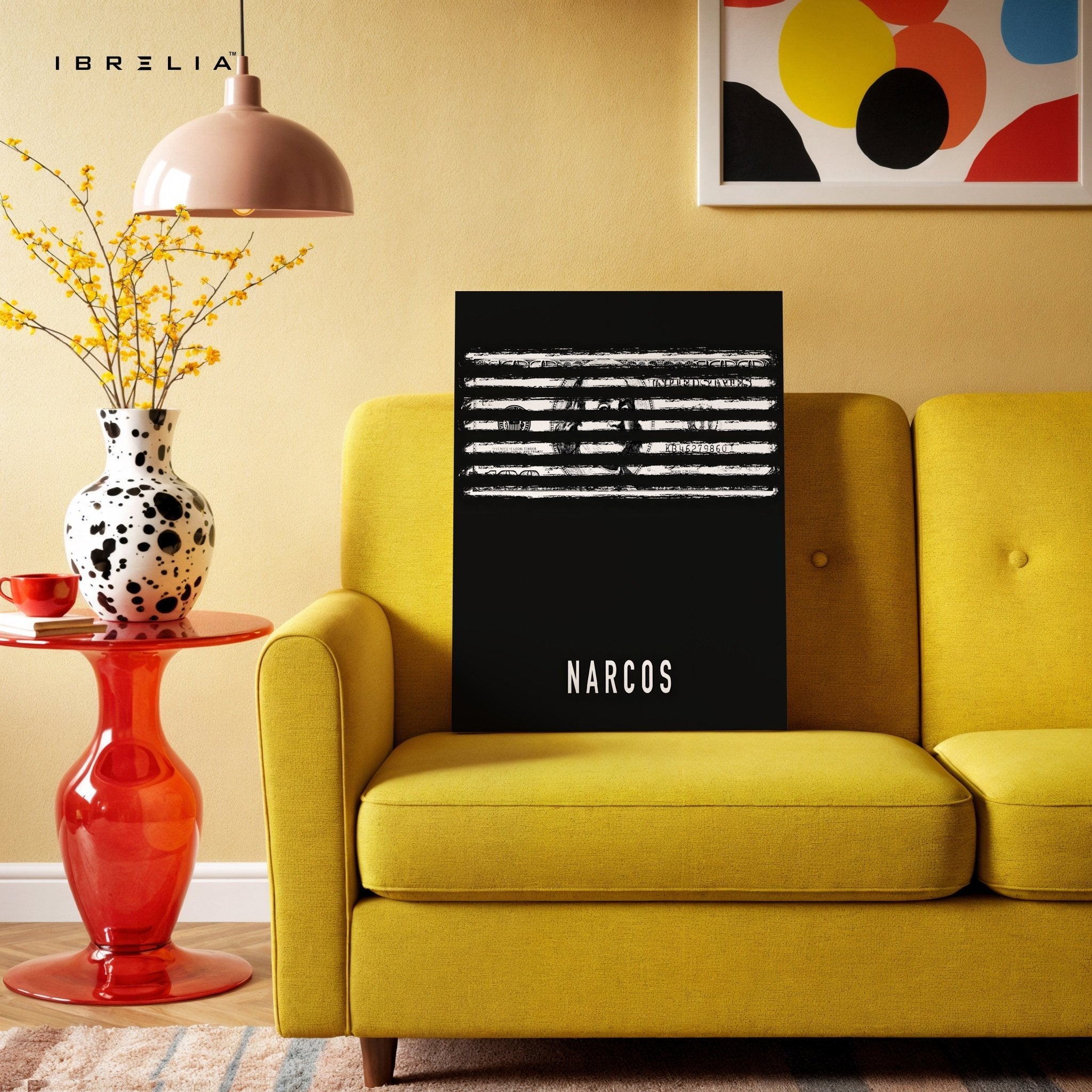 Narcos – Money Behind Bars 4K Ultra Wrap Frame Wall Art in Pakistan | IBRELIA™ - IBRELIA
