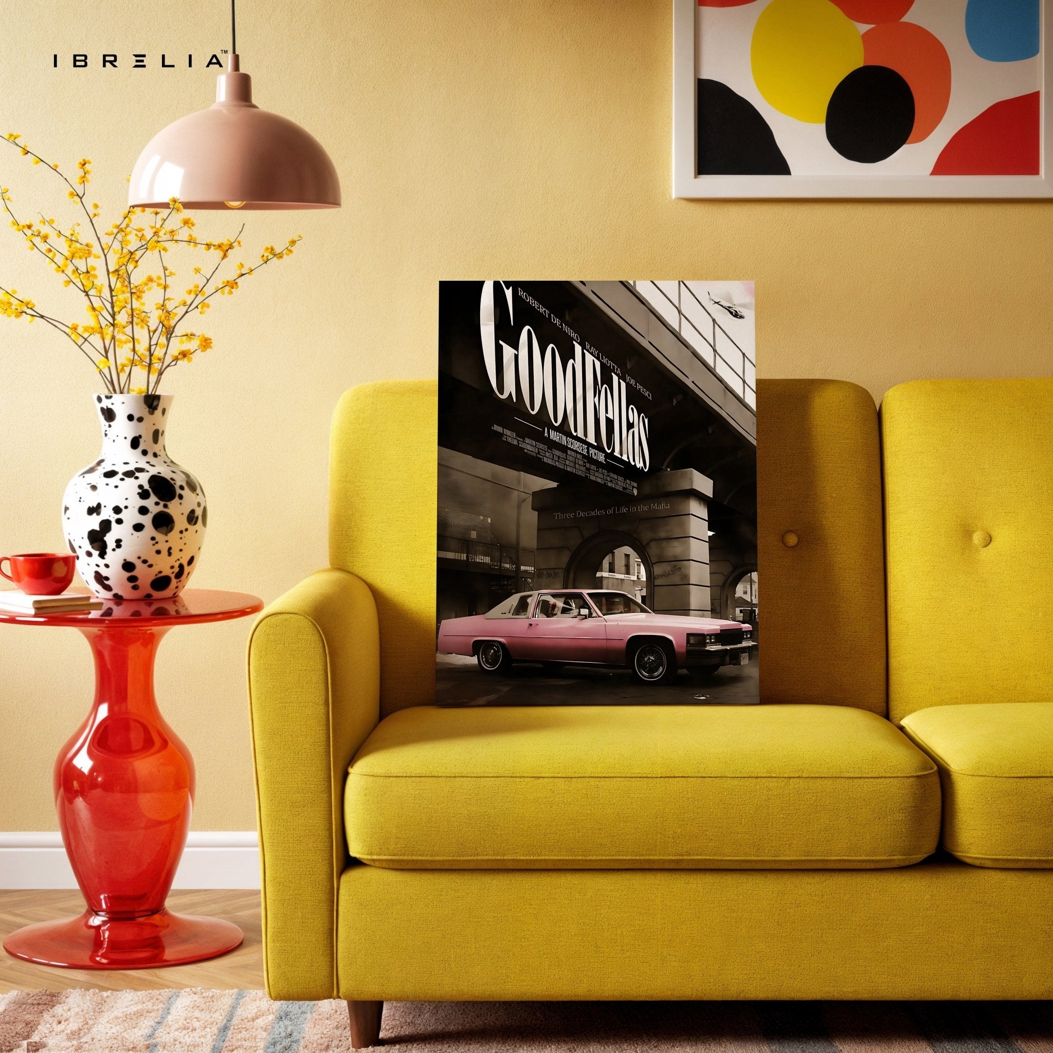 Goodfellas – Pink Cadillac Edition 4K Ultra Wrap Frame Wall Art in Pakistan | IBRELIA™ - IBRELIA