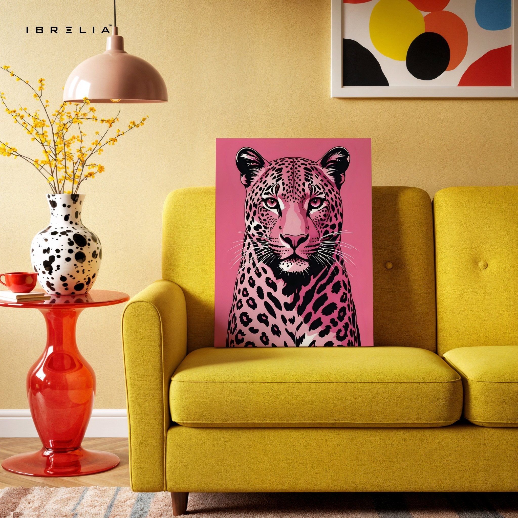 Pink Panther Wall Frame | 4K Ultra Wrap Frame Wall Art in Pakistan | IBRELIA™