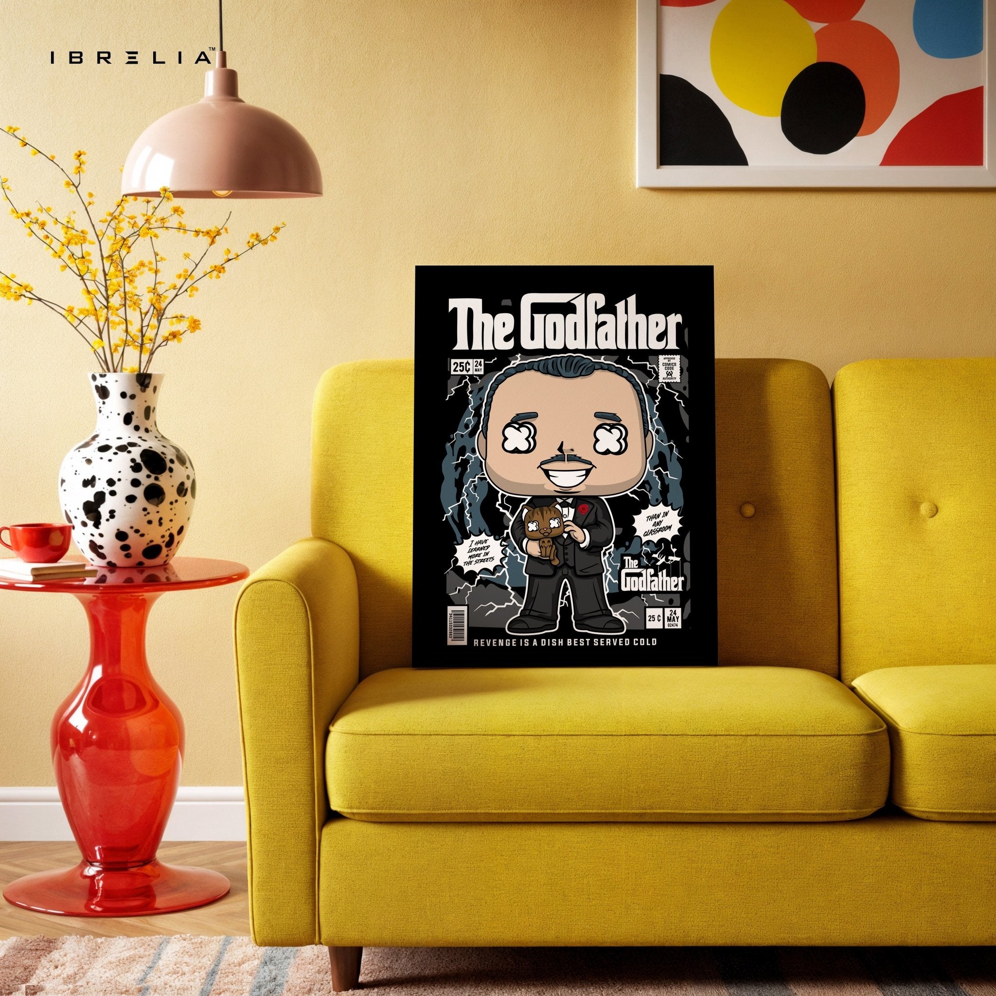 The Godfather “Comic Pop Edition” 4K Wall Art in Pakistan | IBRELIA™ - IBRELIA