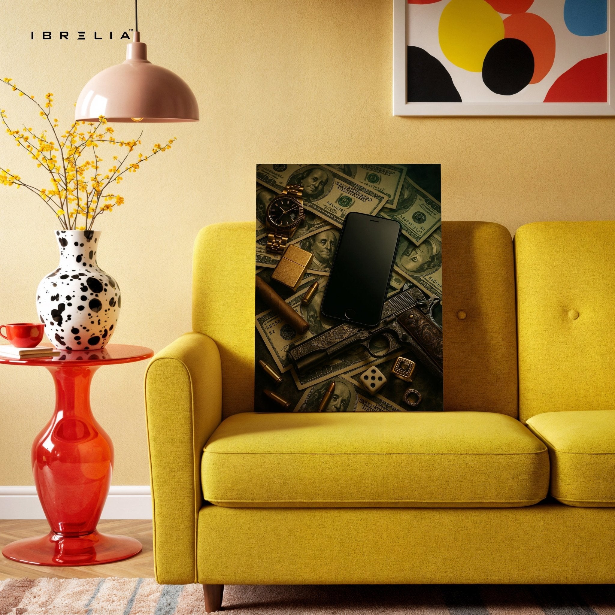 Power, Money & Luxury Wall Frame | 4K Ultra Wrap Frame Wall Art in Pakistan | IBRELIA™ - IBRELIA