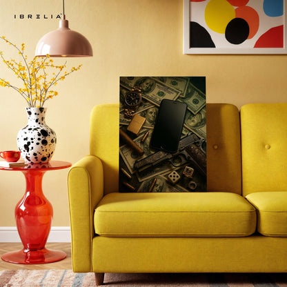 Power, Money & Luxury Wall Frame | 4K Ultra Wrap Frame Wall Art in Pakistan | IBRELIA™ - IBRELIA
