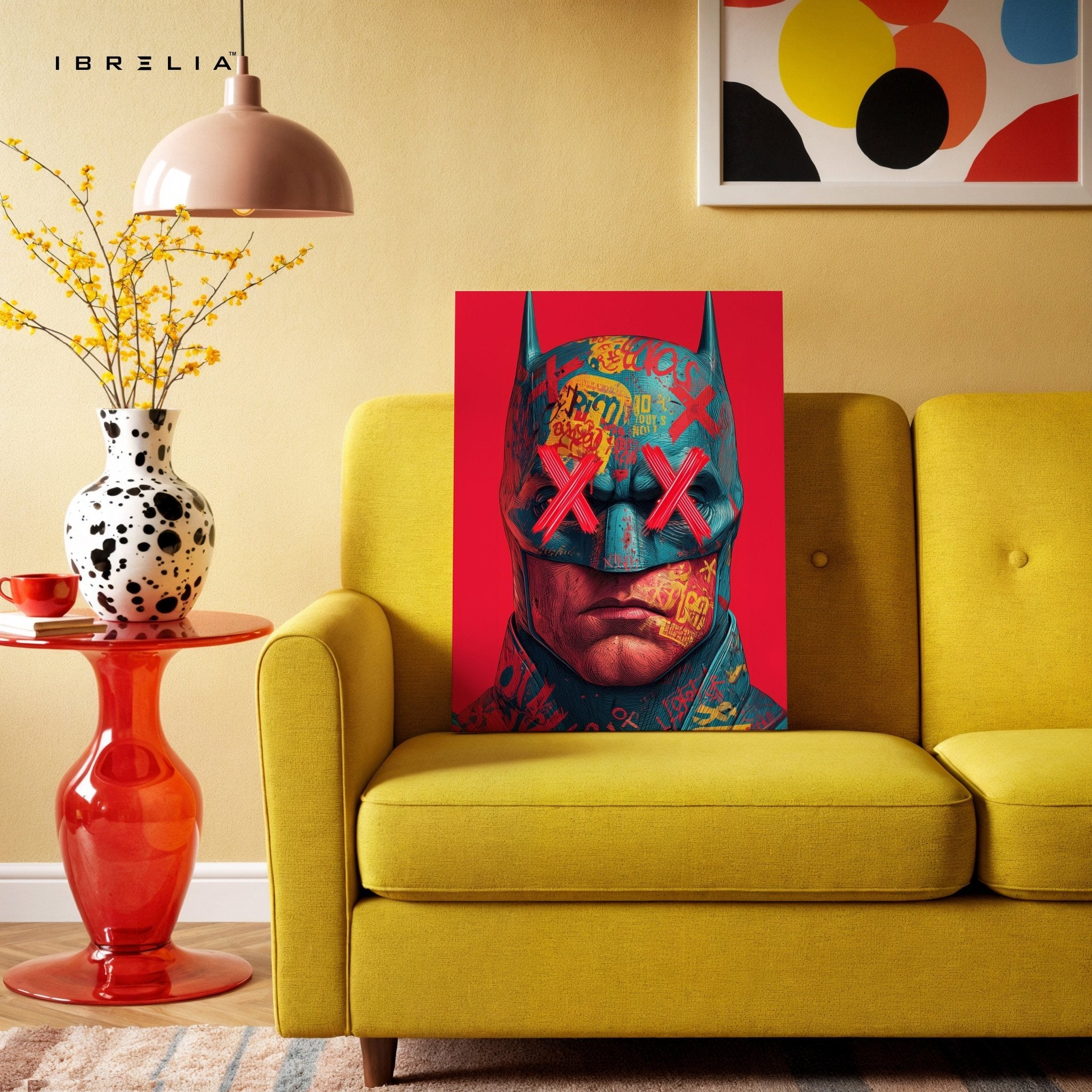 Graffiti Batman 4K Ultra HD Wall Art in Pakistan | IBRELIA™ - IBRELIA