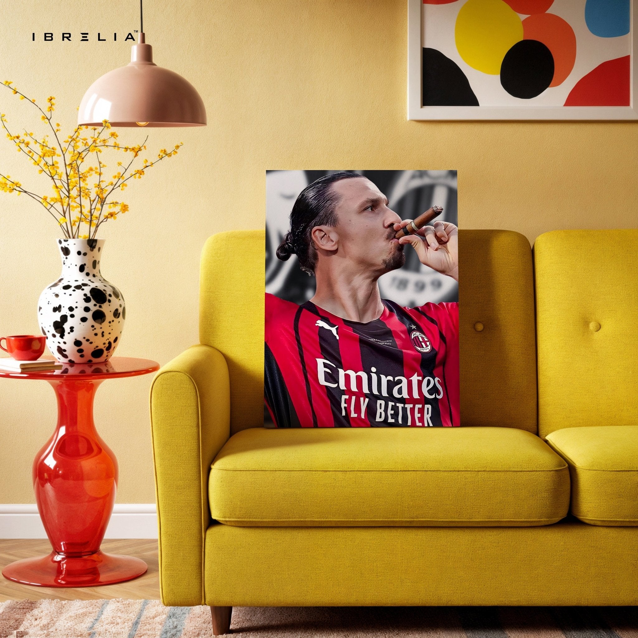Zlatan Ibrahimović Champion’s Cigar – 4K Ultra Wrap Frame Wall Art in Pakistan | IBRELIA™ - IBRELIA