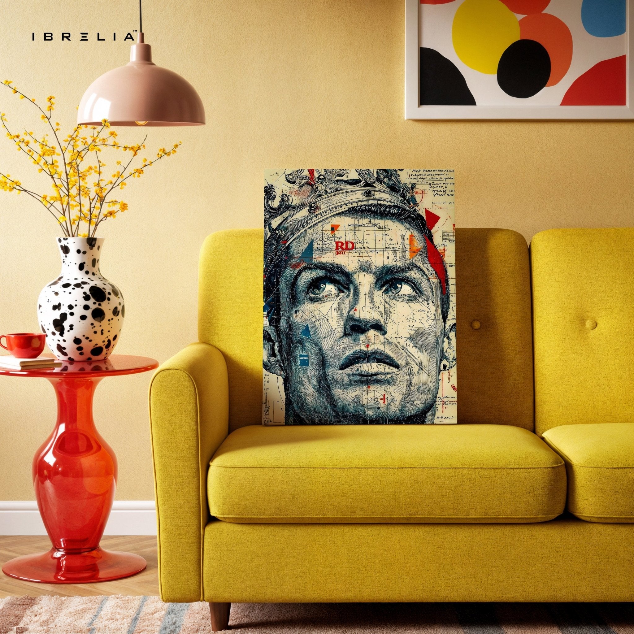 Ronaldo Crown Wall Frame | 4K Ultra Wrap Frame Wall Art in Pakistan | IBRELIA™ - IBRELIA