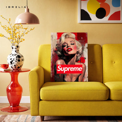 Supreme Marilyn Wall Frame | 4K Ultra Wrap Frame Wall Art in Pakistan | IBRELIA™ - IBRELIA