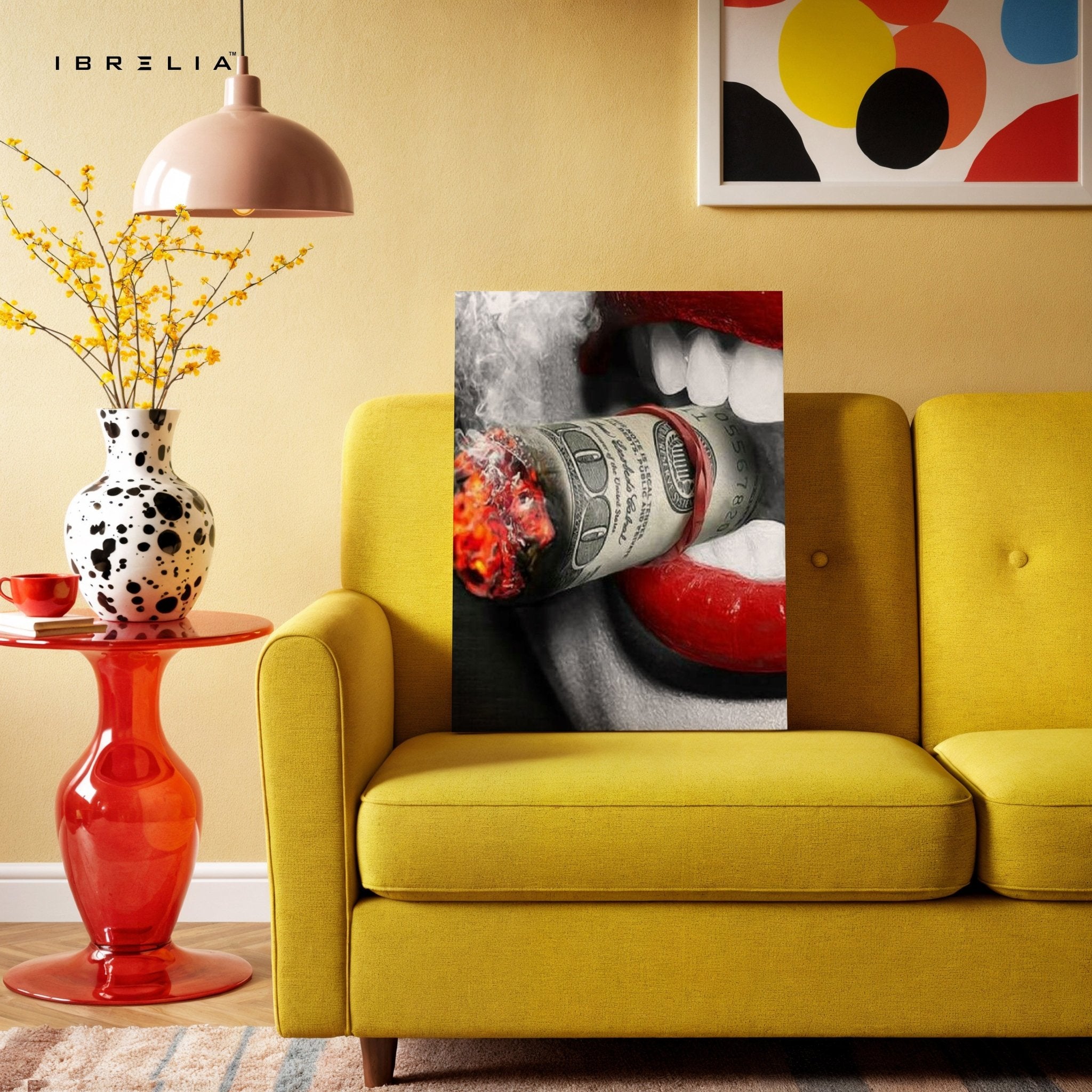 Burning Desire Wall Frame | 4K Ultra Wrap Frame Wall Art in Pakistan | IBRELIA™ - IBRELIA