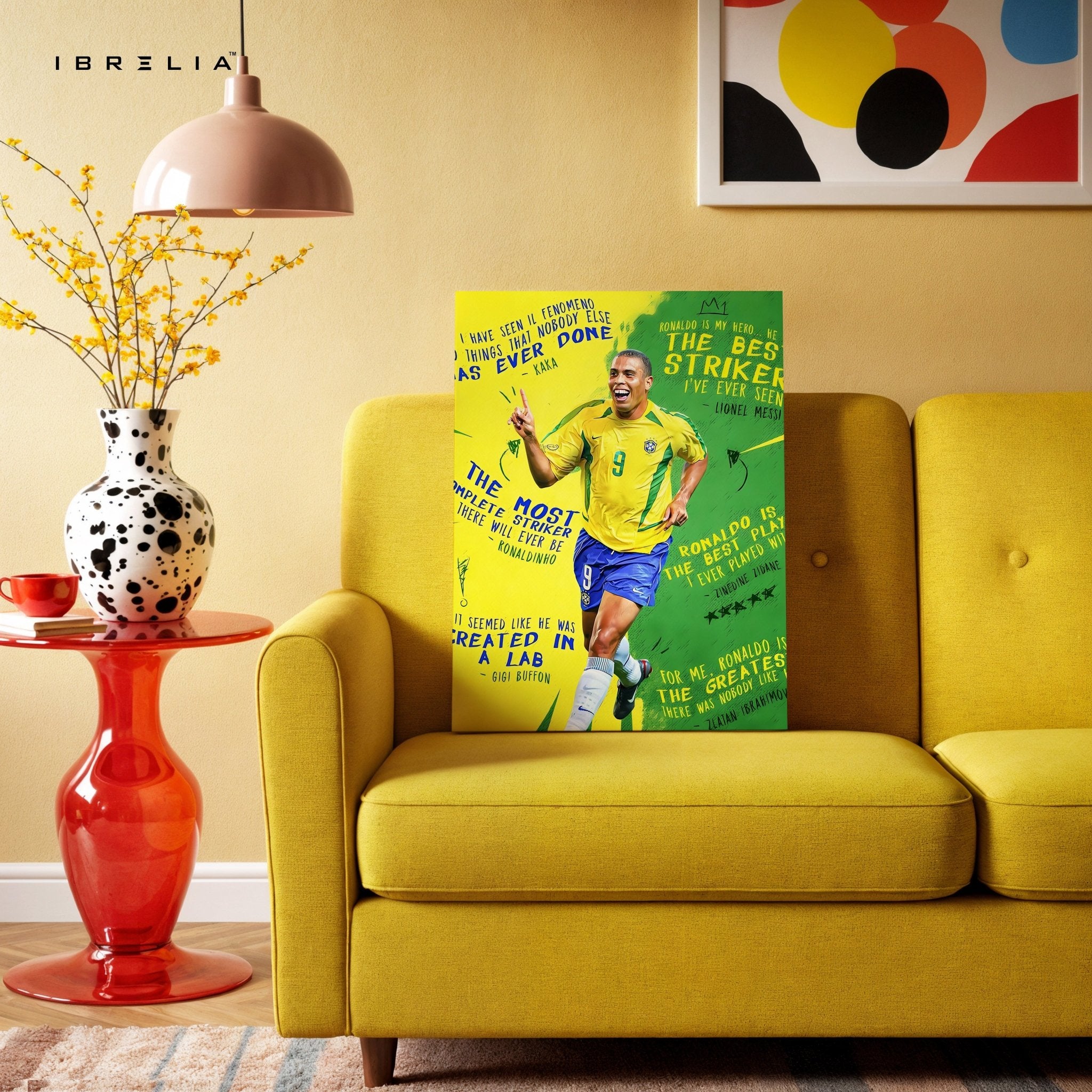 Ronaldo Nazário Wall Art – El Fenomeno Edition | IBRELIA™ - IBRELIA